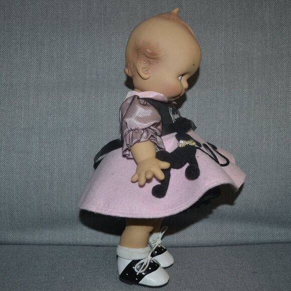 Kewpie Effanbee Pink Poodle Tutu Skirt 11 Inch Doll - Picture 4 of 14